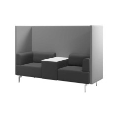 SOFÁ ROCADA SOFT SEATING DOBLE CON MESA