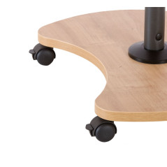 PIZARRA MÓVIL ROCADA NATURAL MULTIFUNCIONAL 160-200x69cm