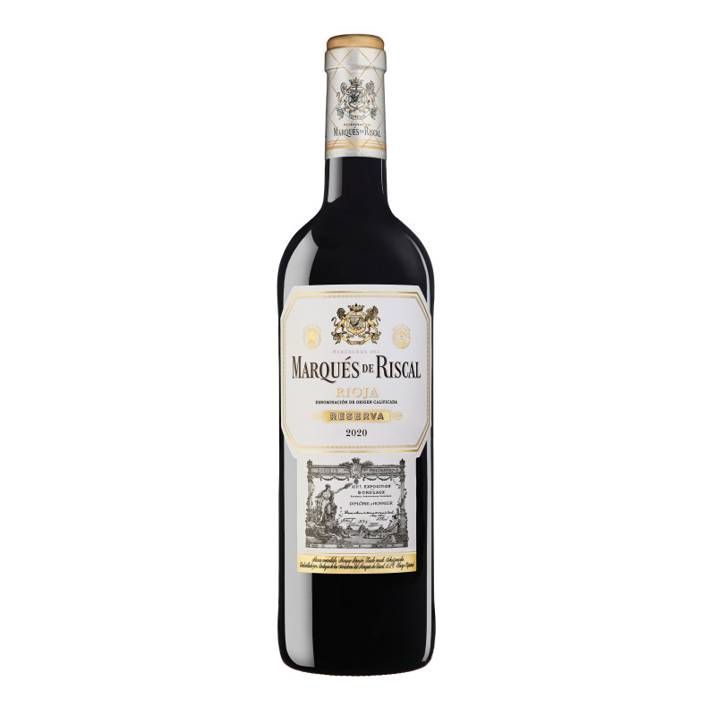BOTELLA VINO TINTO "MARQUÉS RISCAL" 75cl BOTELLA VINO TINTO "MARQUÉS RISCAL" 75cl