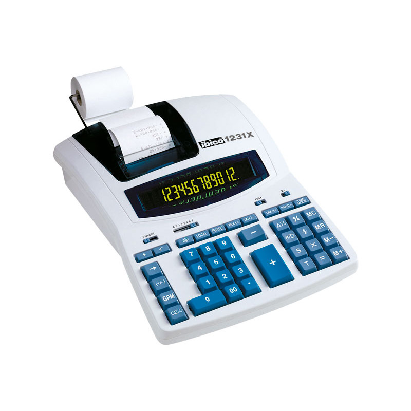 CALCULADORA IMPRESORA IBICO 1231X CALCULADORA IMPRESORA IBICO 1231X