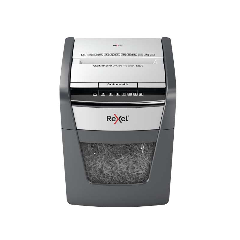 DESTRUCTORA AUTOMÁTICA REXEL OPTIMUM AUTOFEED 50X DESTRUCTORA AUTOMÁTICA REXEL OPTIMUM AUTOFEED 50X