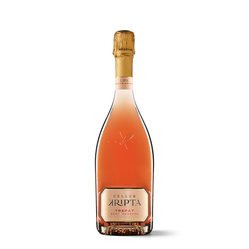 BOTELLA CAVA ROSADO "KRIPTA TREPAT" 75cl BOTELLA CAVA ROSADO "KRIPTA TREPAT" 75cl