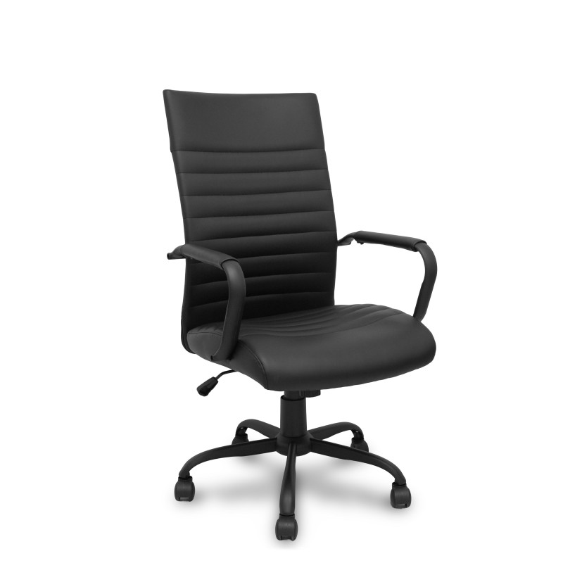 SILLA OPTI527 SÍMILPIEL CON BRAZOS FIJOS SILLA OPTI527 SÍMILPIEL CON BRAZOS FIJOS