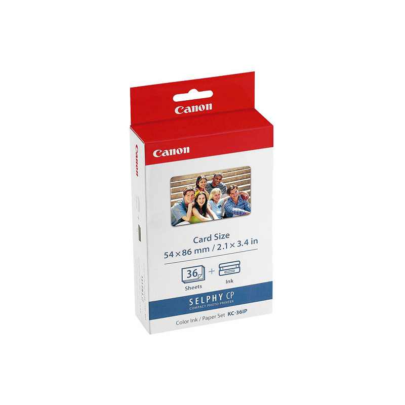 PACK INKJET ORIGINAL CANON KC36IP + PAPEL FOTO 36h PACK INKJET ORIGINAL CANON KC36IP + PAPEL FOTO 36h