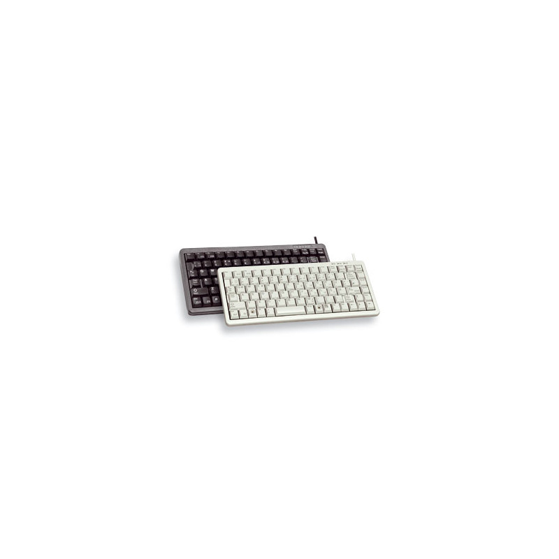 COMPACT KEYBOARD, COMBO (USB + PS/2), ES TECLADO USB + PS/2 QWERTY NEGRO