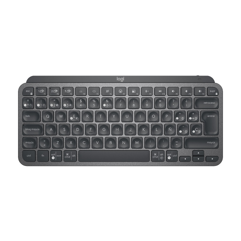 MX KEYS MINI MINIMALIST WIRELESS ILLUMINATED KEYBOARD TECLADO RF WIRELESS + BLUETOOTH QWERTY ESPAÑOL