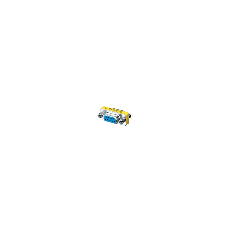 124301 CABLE GENDER CHANGER DB-9 PLATA