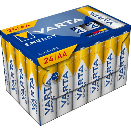 PACK 24 PILAS VARTA ALCALINAS LR6