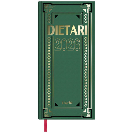 DIETARIO 2026 DOHE 2/3 DÍA PÁGINA 14,5x31cm CATALÁN