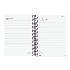 AGENDA 2026 FINOCAM "OPAQUE" DÍA PÁGINA 15,5x21,2cm CATALÁN