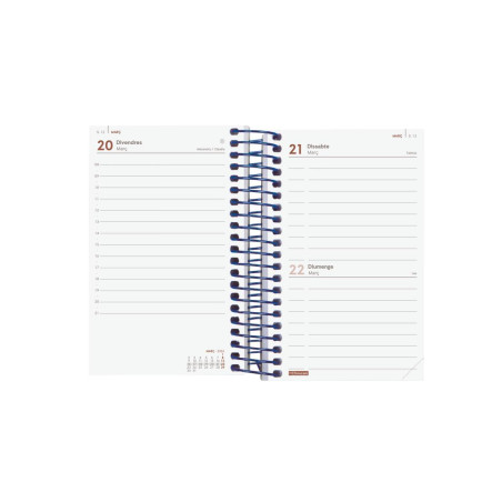 AGENDA 2026 FINOCAM "YEAR" DÍA PÁGINA 7,9x12,7cm CATALÁN
