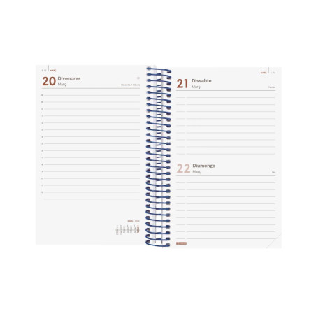 AGENDA 2026 FINOCAM "YEAR" DÍA PÁGINA 11,7x18,1cm CATALÁN