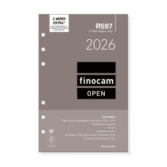 RECAMBIO ANUALIDAD 2026 FINOCAM "OPEN: R597" 2 DÍAS PÁGINA CASTELLANO