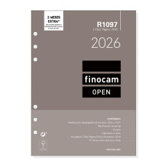 RECAMBIO ANUALIDAD 2026 FINOCAM "OPEN: R1097" 2 DÍAS PÁGINA CASTELLANO