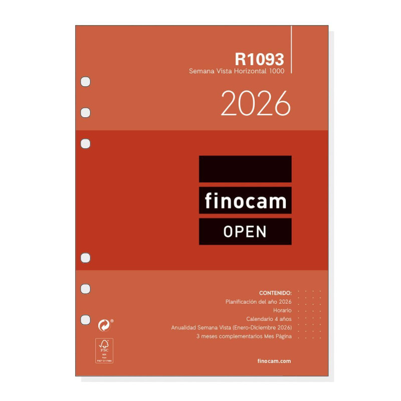 RECAMBIO ANUALIDAD 2026 FINOCAM "OPEN: R1093" SEMANA VISTA CASTELLANO RECAMBIO ANUALIDAD 2026 FINOCAM "OPEN: R1093" SEMANA VISTA CASTELLANO