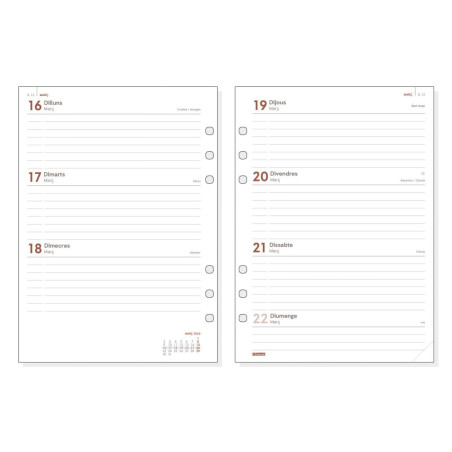 RECAMBIO ANUALIDAD 2026 FINOCAM "OPEN: R1093" SEMANA VISTA CATALÁN