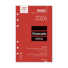 RECAMBIO ANUALIDAD 2026 FINOCAM "OPEN: R599" SEMANA VISTA VERTICAL CATALÁN