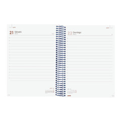 AGENDA 2026 FINOCAM "YEAR" DÍA PÁGINA 15,5x21,2cm CASTELLANO
