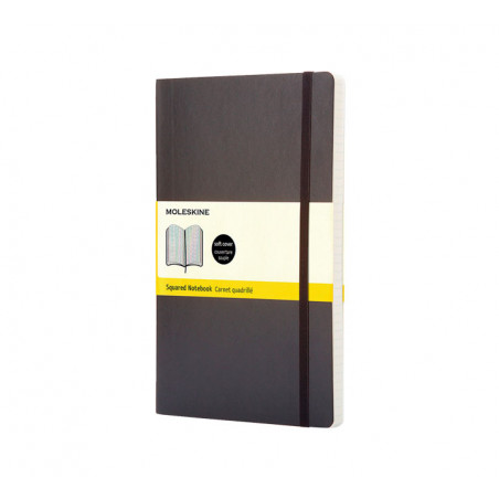 CUADERNO MOLESKINE CLÁSICO 9x14cm TAPA BLANDA CUADRÍCULA