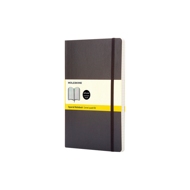 CUADERNO MOLESKINE CLÁSICO 13x21cm TAPA BLANDA CUADRÍCULA CUADERNO MOLESKINE CLÁSICO 13x21cm TAPA BLANDA CUADRÍCULA