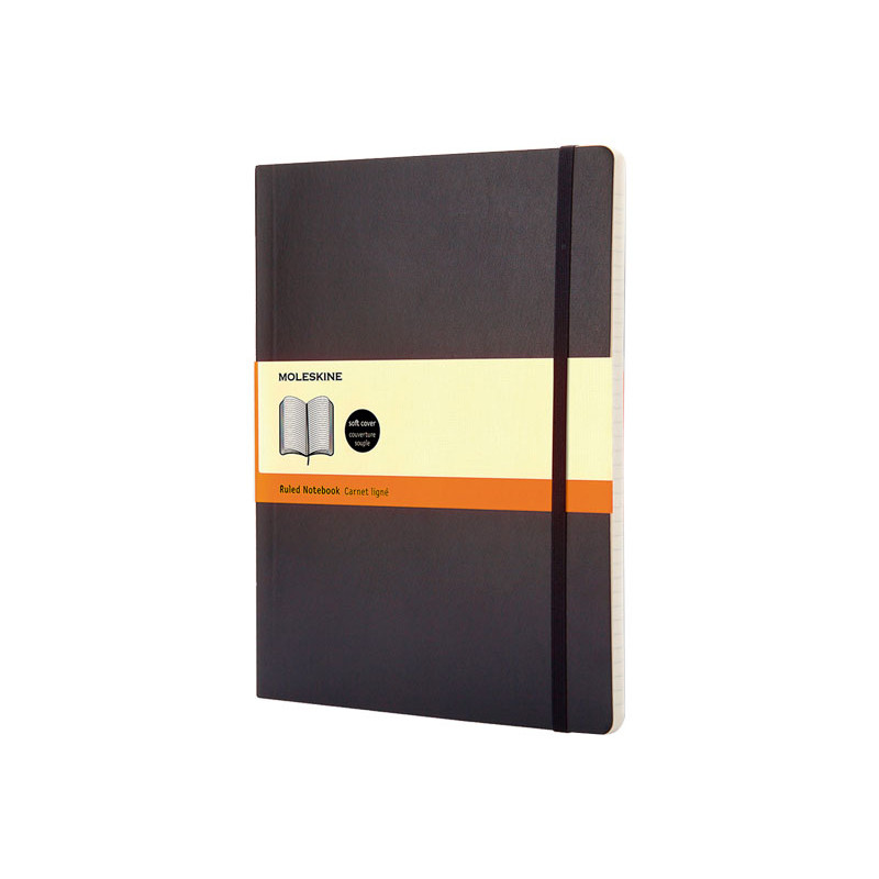 CUADERNO MOLESKINE CLÁSICO 19x25cm TAPA BLANDA HORIZONTAL CUADERNO MOLESKINE CLÁSICO 19x25cm TAPA BLANDA HORIZONTAL