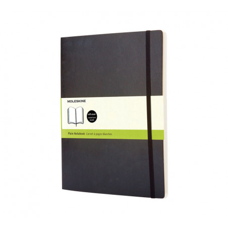 CUADERNO MOLESKINE CLÁSICO 19x25cm TAPA BLANDA LISO