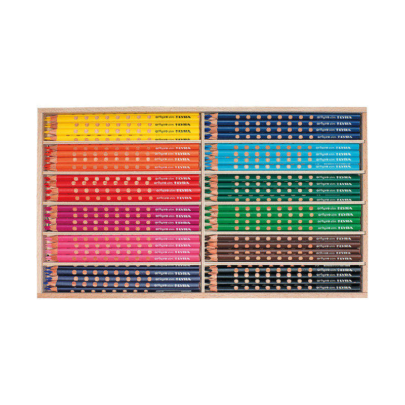 SCHOOLPACK 144 LÁPICES LYRA GROOVE SLIM SCHOOLPACK 144 LÁPICES LYRA GROOVE SLIM