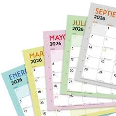 CALENDARIO SOBREMESA 2026 FINOCAM "GRAFIK" CASTELLANO