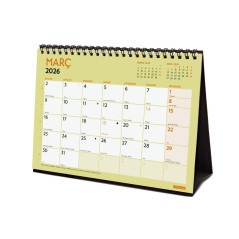 CALENDARIO SOBREMESA 2026 FINOCAM "GRAFIK" CATALÁN