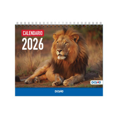 CALENDARIO SOBREMESA 2026 DOHE  "IMÁGENES: FAUNA SALVAJE"