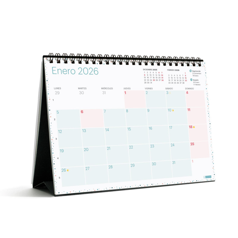 CALENDARIO SOBREMESA 2026 MIQUELRIUS "LOVELY" CALENDARIO SOBREMESA 2026 MIQUELRIUS "LOVELY"
