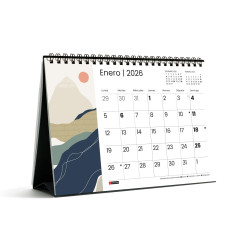 CALENDARIO SOBREMESA 2026 MIQUELRIUS "MOUNTAINS"