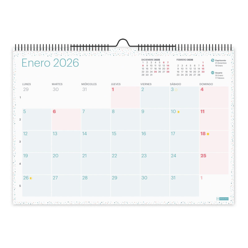CALENDARIO DE PARED 2026 MIQUELRIUS "LOVELY"
