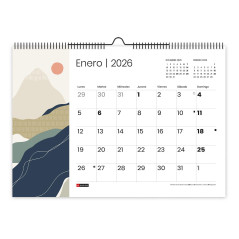 CALENDARIO DE PARED 2026 MIQUELRIUS "MOUNTAINS"