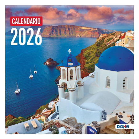 CALENDARIO DE PARED 2026 DOHE "IMÁGENES: CIUDADES"