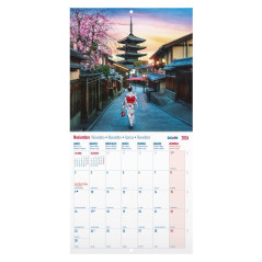 CALENDARIO DE PARED 2026 DOHE "IMÁGENES: CIUDADES"