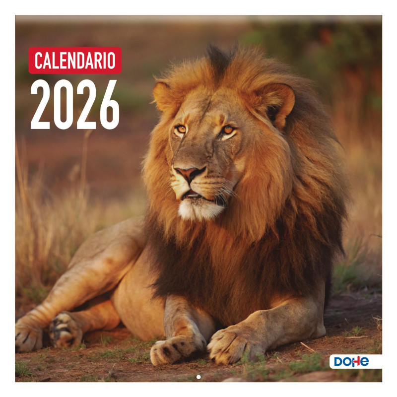 CALENDARIO DE PARED 2026 DOHE "IMÁGENES: FAUNA SALVAJE" CALENDARIO DE PARED 2026 DOHE "IMÁGENES: FAUNA SALVAJE"