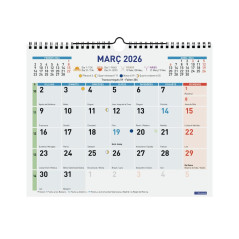 CALENDARIO DE PARED 2026 FINOCAM "COLOR: ESCRIBIR M" CATALÁN