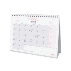 CALENDARIO SOBREMESA 2026 FINOCAM "CHIC" CASTELLANO