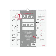 CALENDARIO DE PARED 2026 FINOCAM "CHIC" CATALÁN