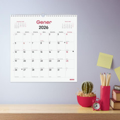 CALENDARIO DE PARED 2026 FINOCAM "CHIC" CATALÁN