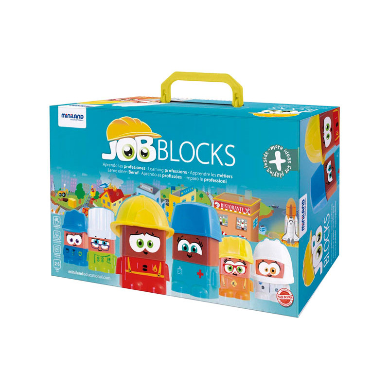 JUEGO DE PIEZAS MINILAND "JOB BLOCKS"