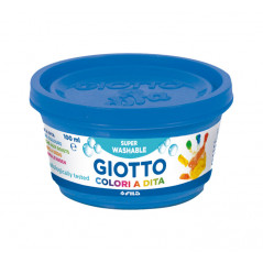 ESTUCHE 6 BOTES PINTURA DE DEDOS GIOTTO 100ml