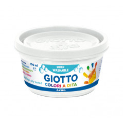 ESTUCHE 6 BOTES PINTURA DE DEDOS GIOTTO 100ml