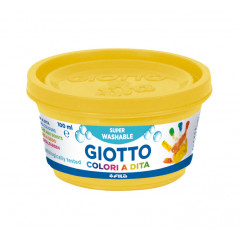 ESTUCHE 6 BOTES PINTURA DE DEDOS GIOTTO 100ml