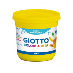 ESTUCHE 6 BOTES PINTURA DE DEDOS GIOTTO 200ml