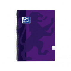 CUADERNO OXFORD SCHOOL CLASSIC Fº 80h 4x4 COLORES TENDENCIA