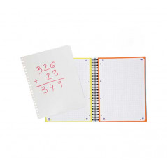 CUADERNO OXFORD EUROPEANBOOK 4 A4 WRITE&ERASE 120h 5x5