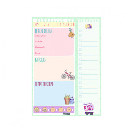 PLANIFICADOR FINOCAM A5 "TALKUAL: PERSONAL" DÍA PÁGINA CASTELLANO