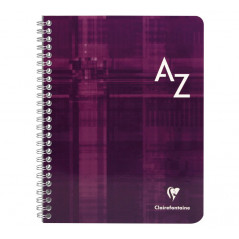 íNDICE A-Z CLAIREFONTAINE CON ESPIRAL 170x220